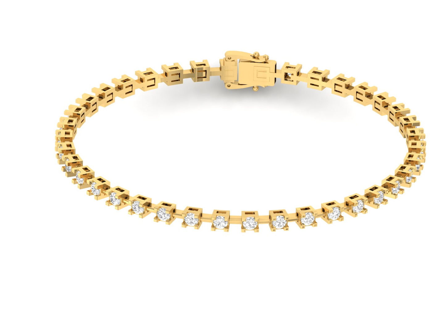 Sparkling Diamond Tennis Bracelet