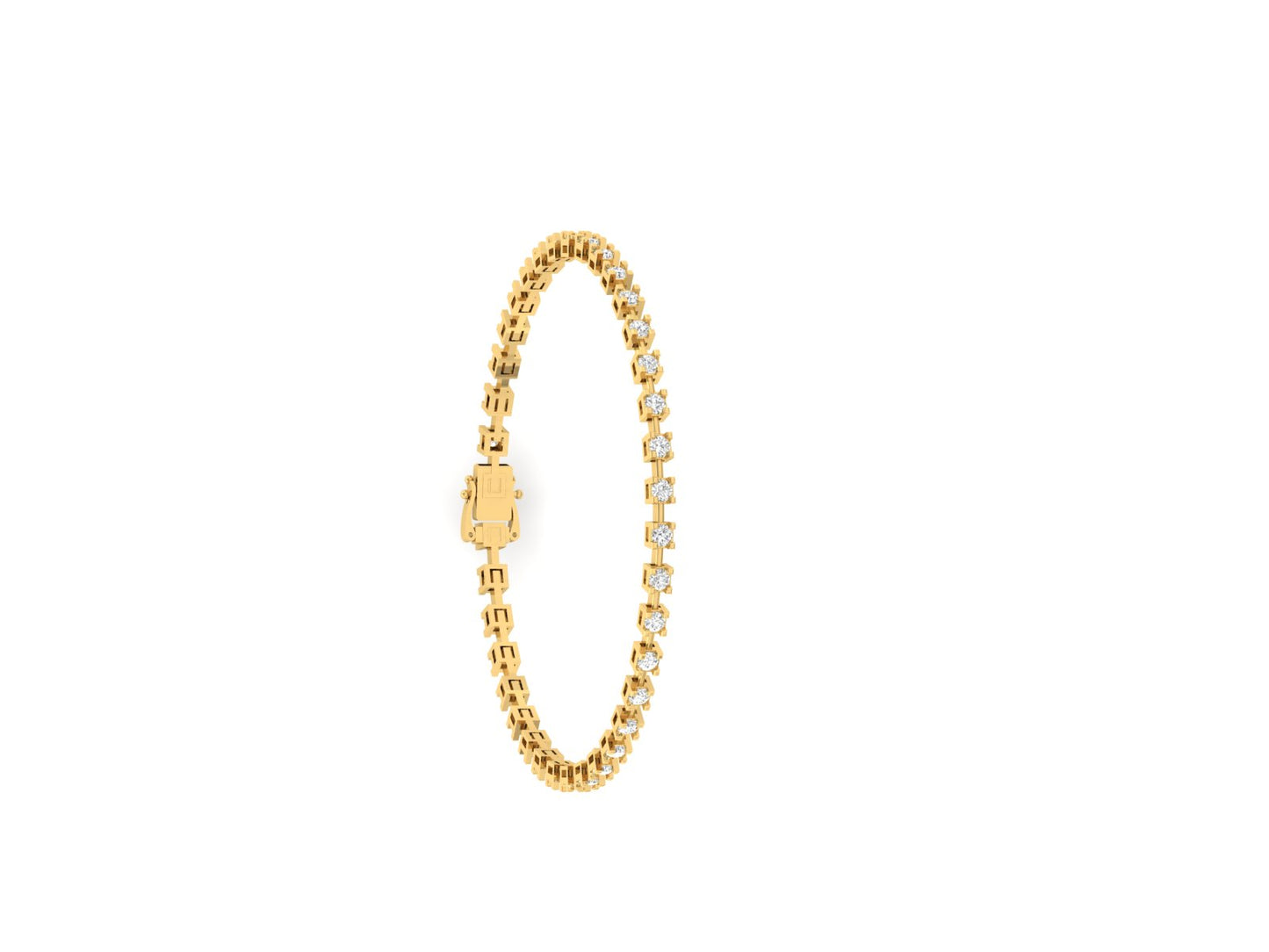Sparkling Diamond Tennis Bracelet