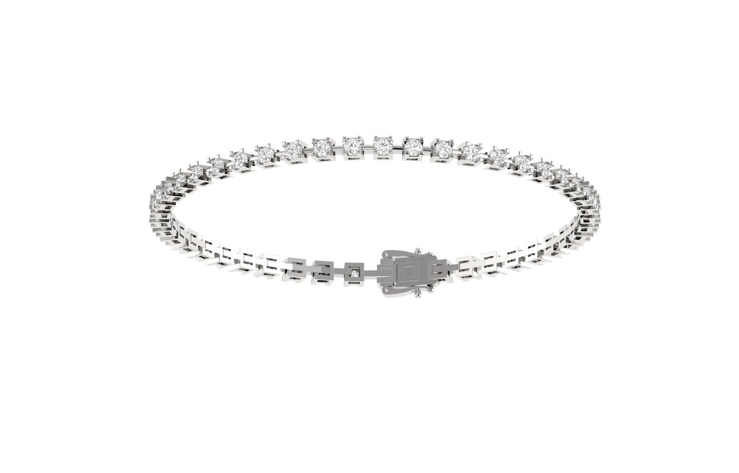 Sparkling Diamond Tennis Bracelet