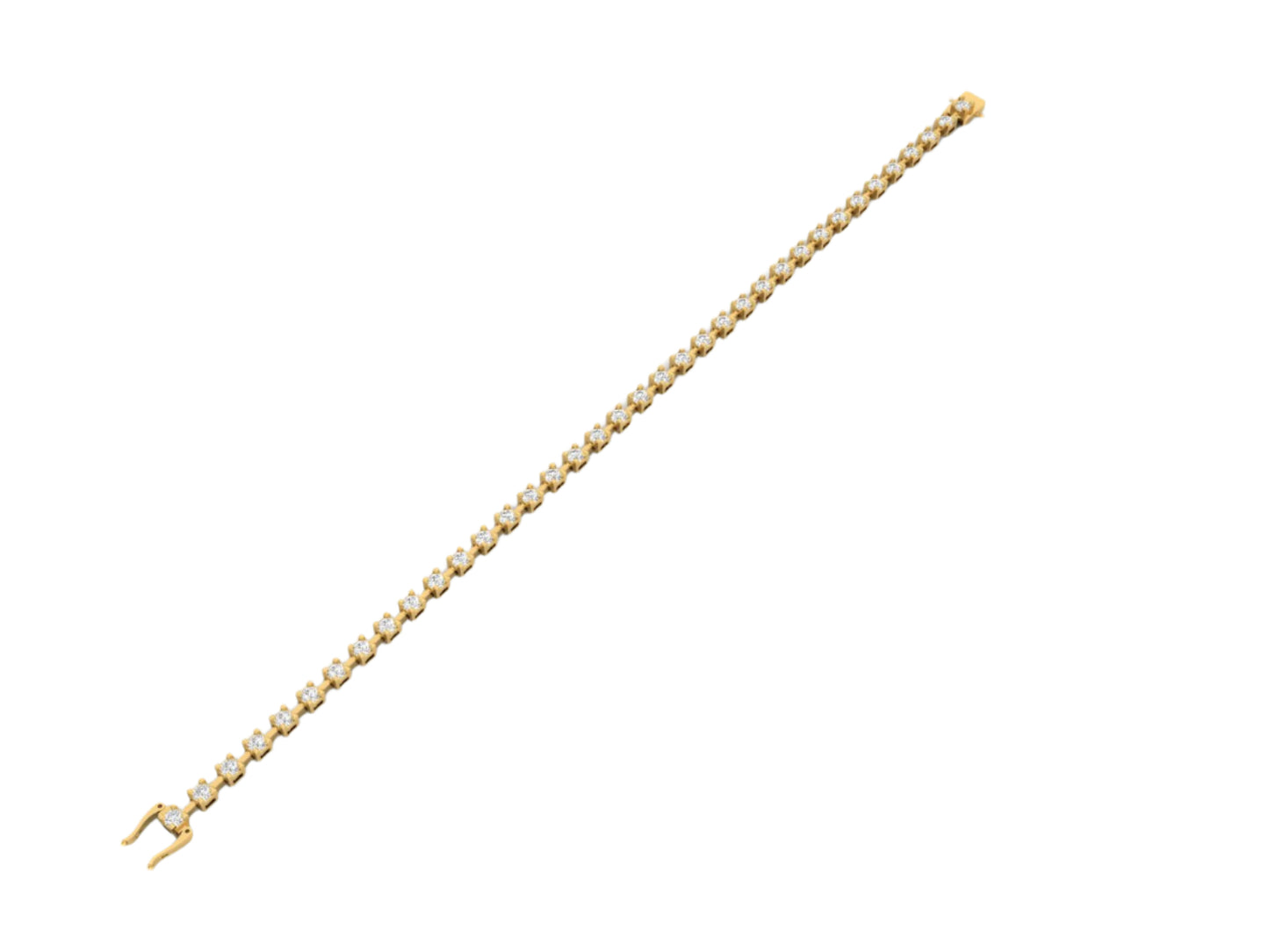 Sparkling Diamond Tennis Bracelet