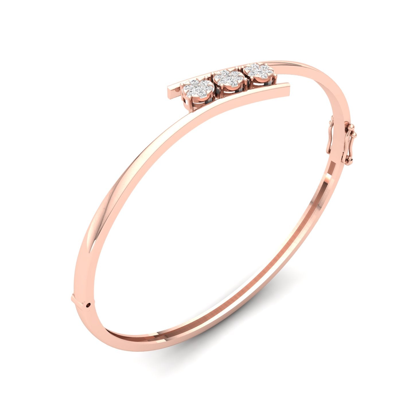 Serenity Cluster Diamond Bracelet