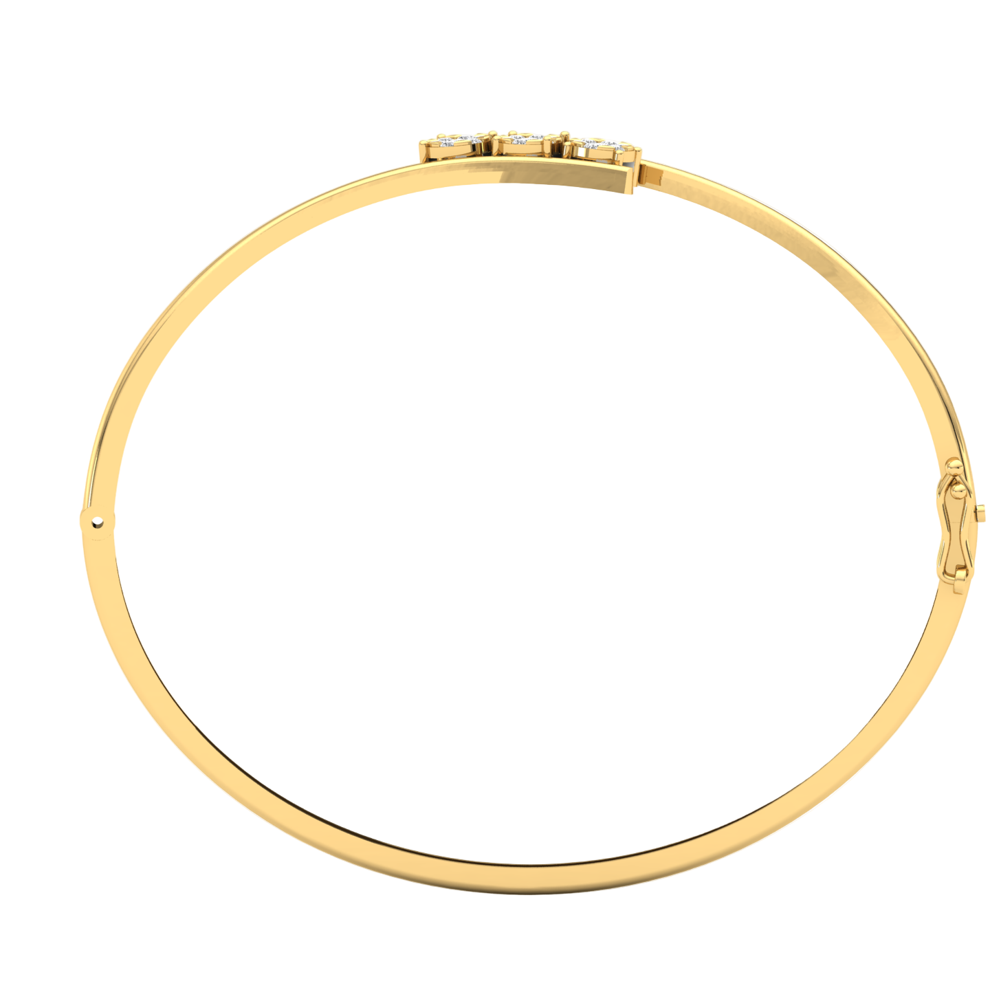 Serenity Cluster Diamond Bracelet