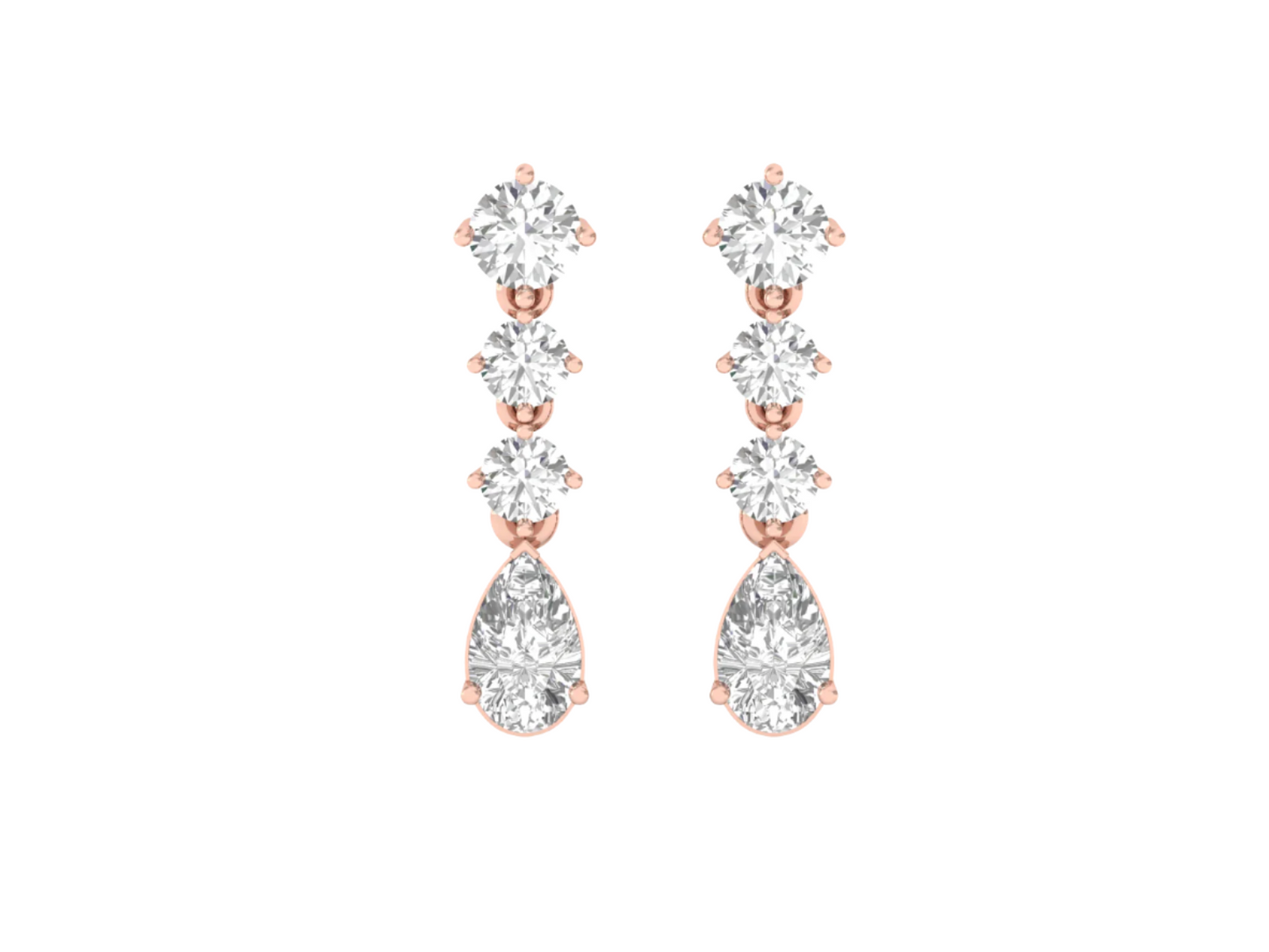 Elegant Pear Drop Earrings