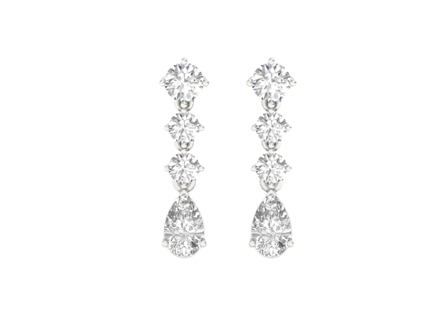 Elegant Pear Drop Earrings