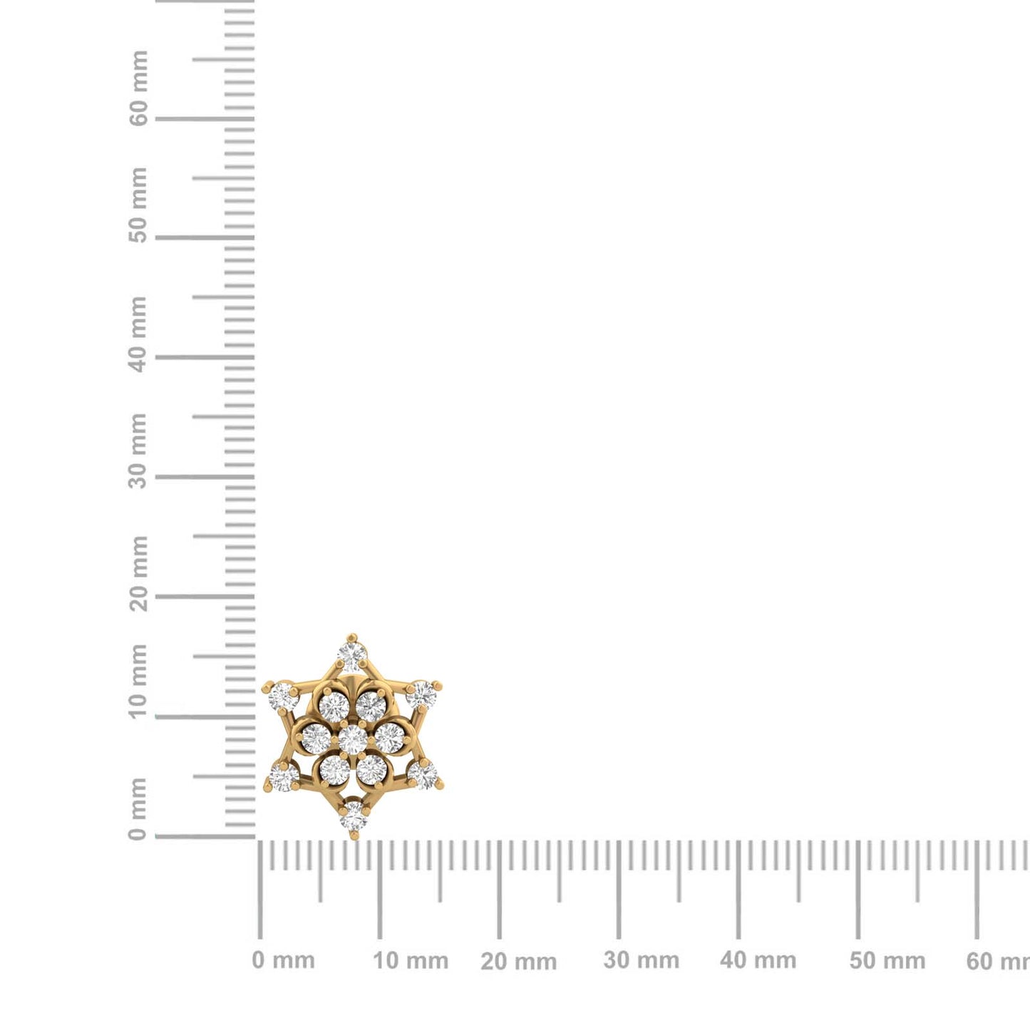 Diamond Starburst Earrings