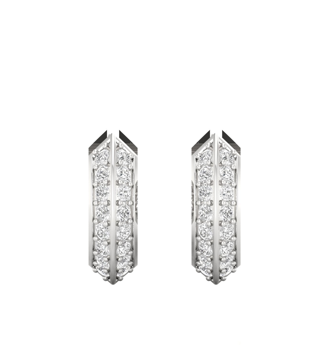 The Sparkle Track Hoops