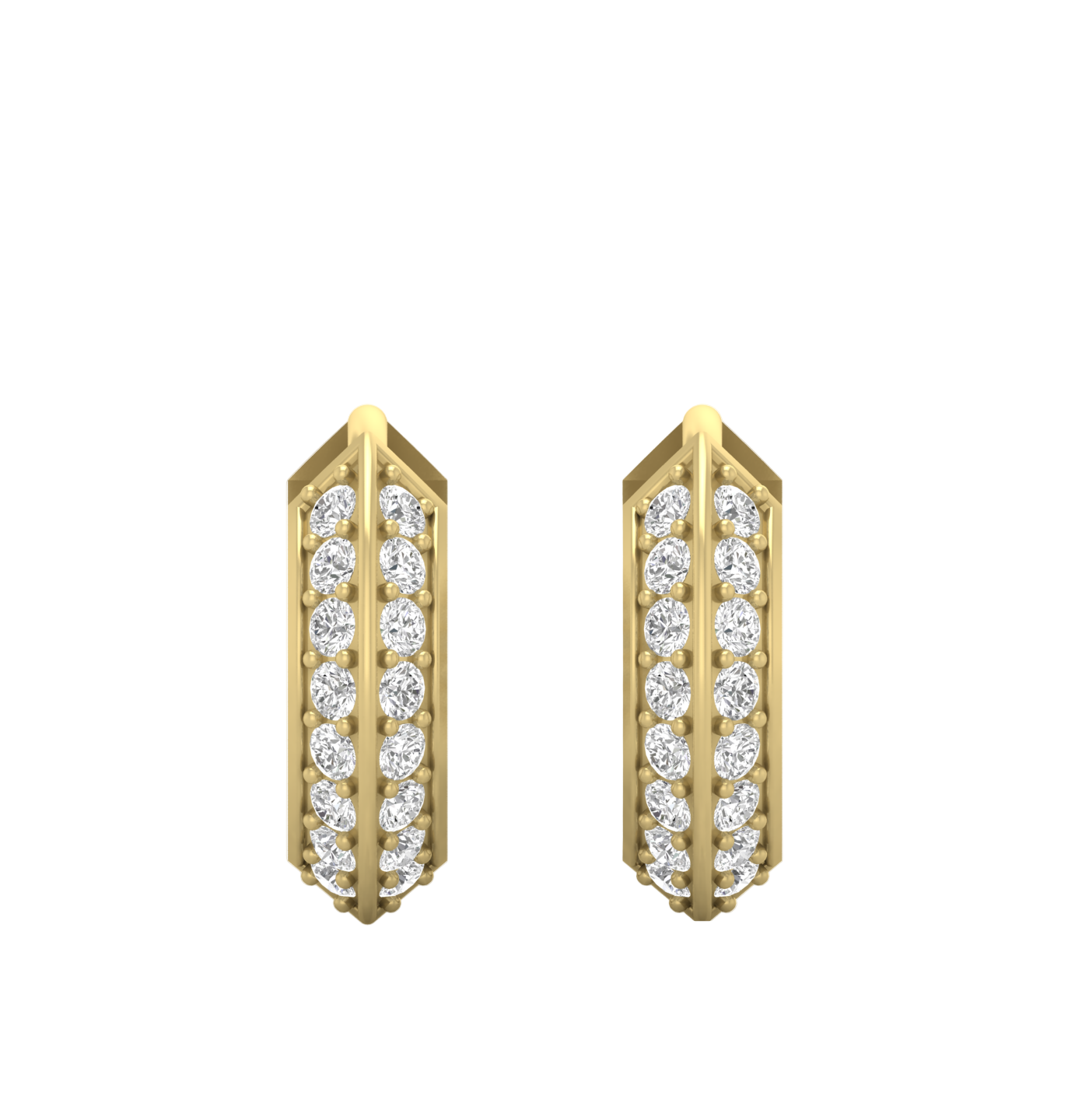 The Sparkle Track Hoops