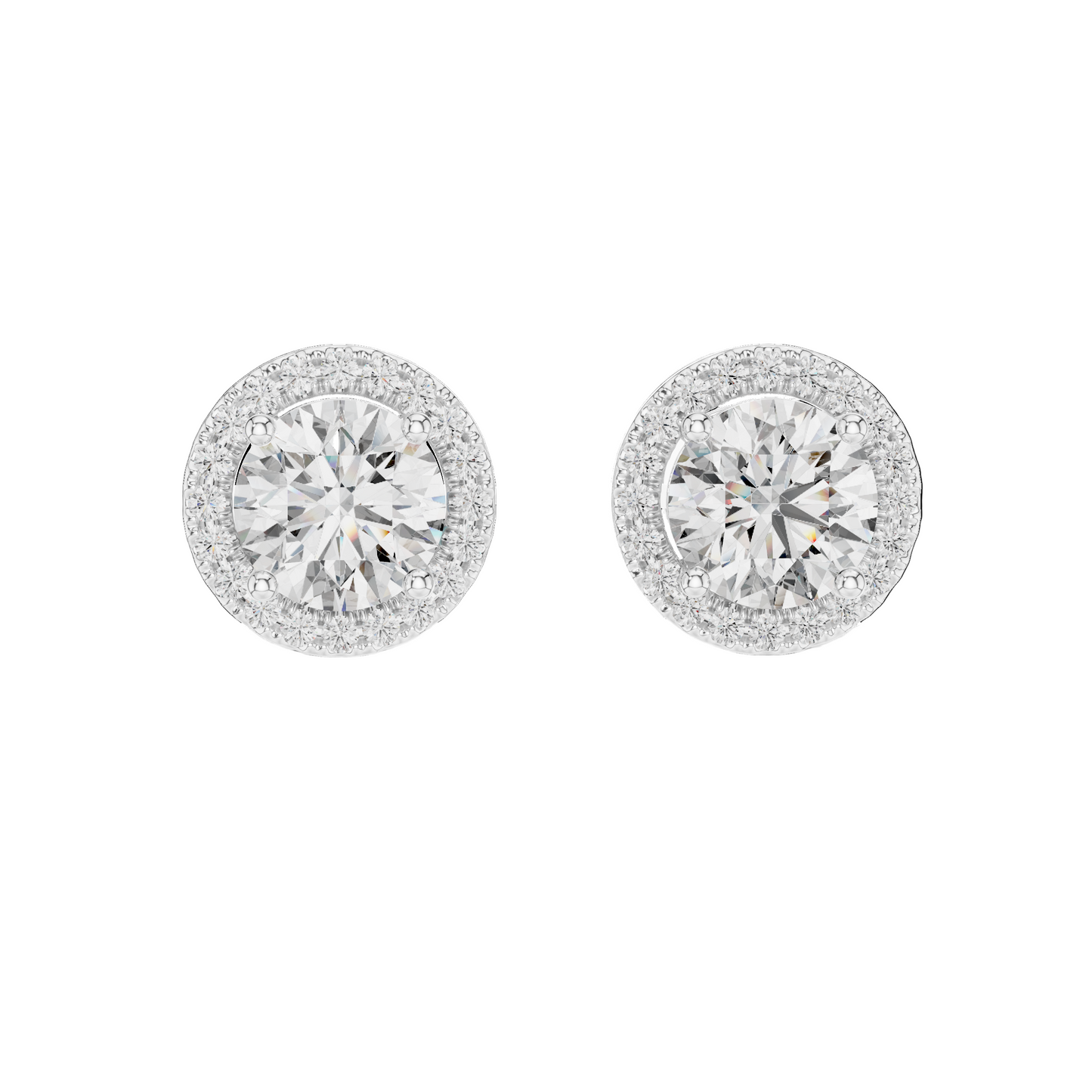 Timeless Radiance Halo Studs