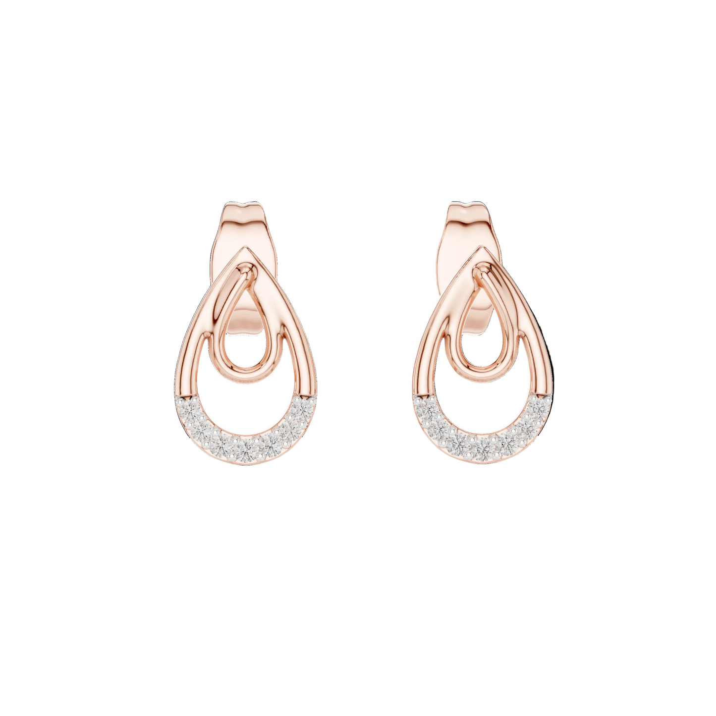 Dewdrop Serenity Diamond Studs