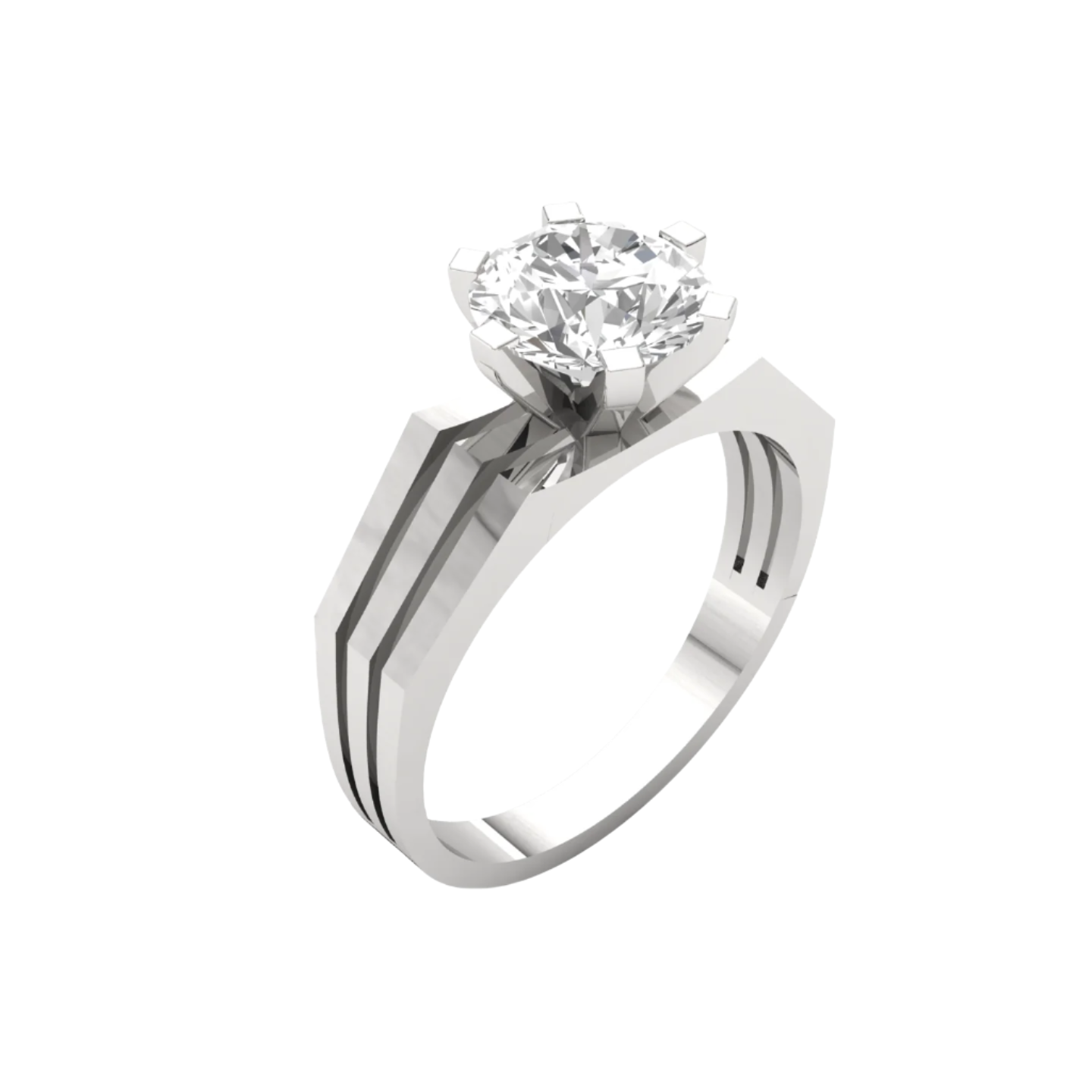 2.0 Carat Elegant Men's Diamond Ring