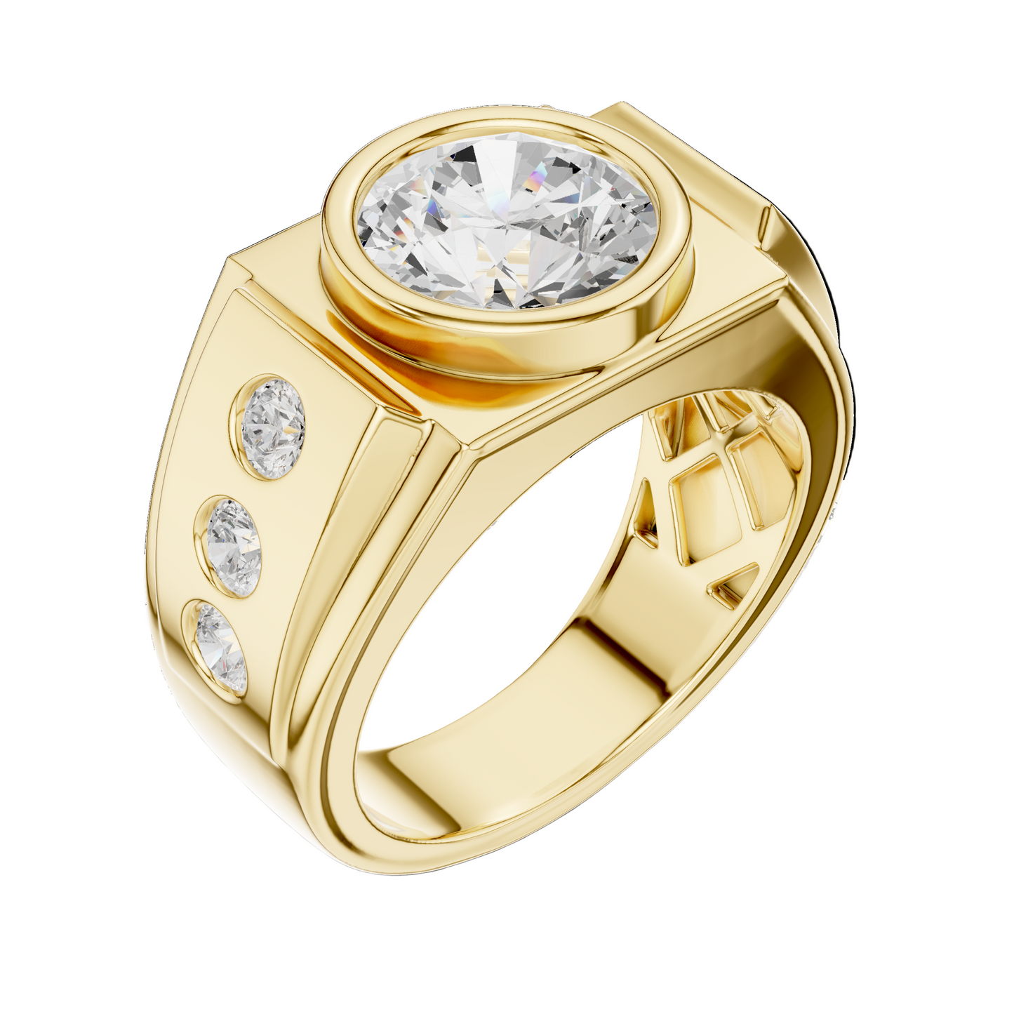 Bezel Signet Men's Ring