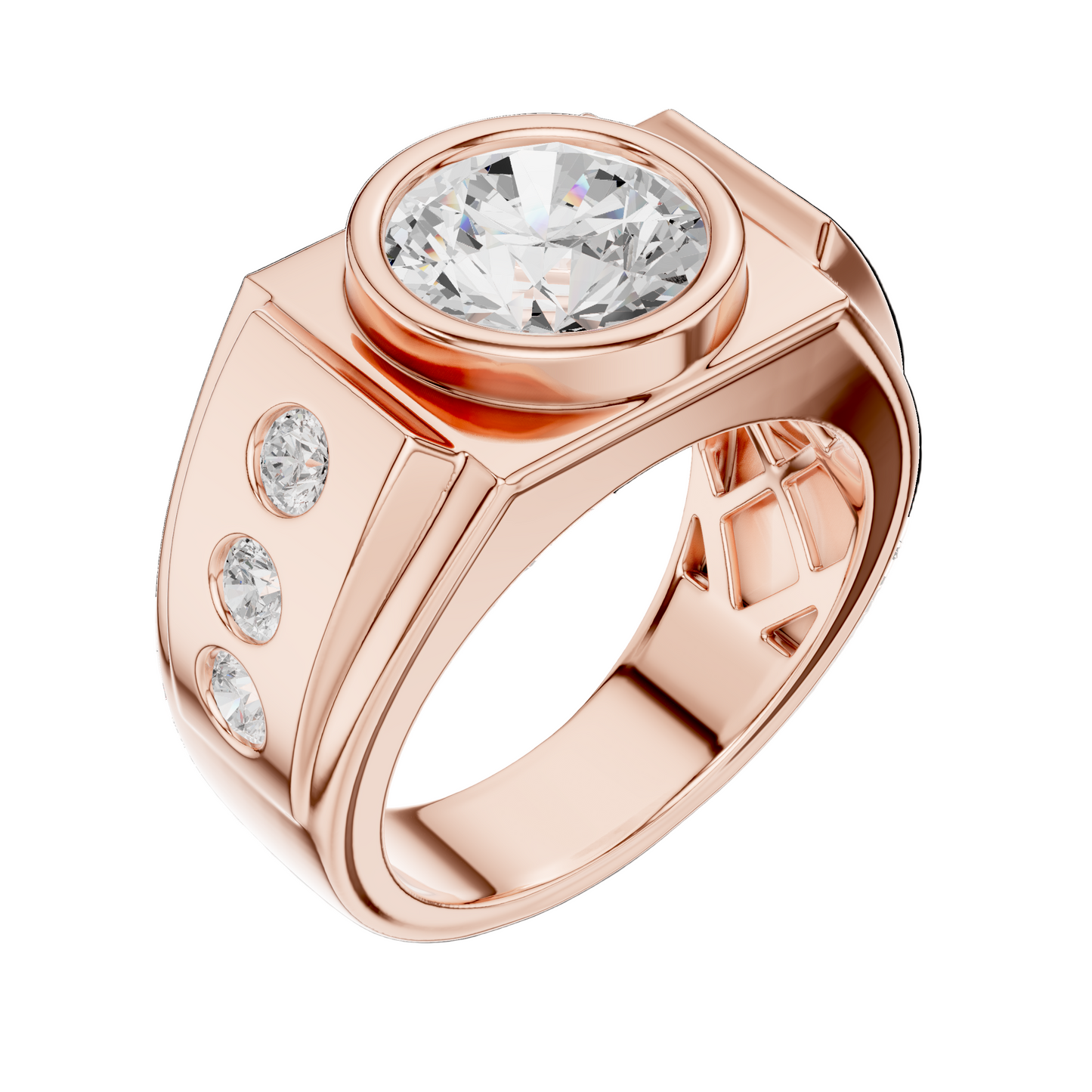 Bezel Signet Men's Ring