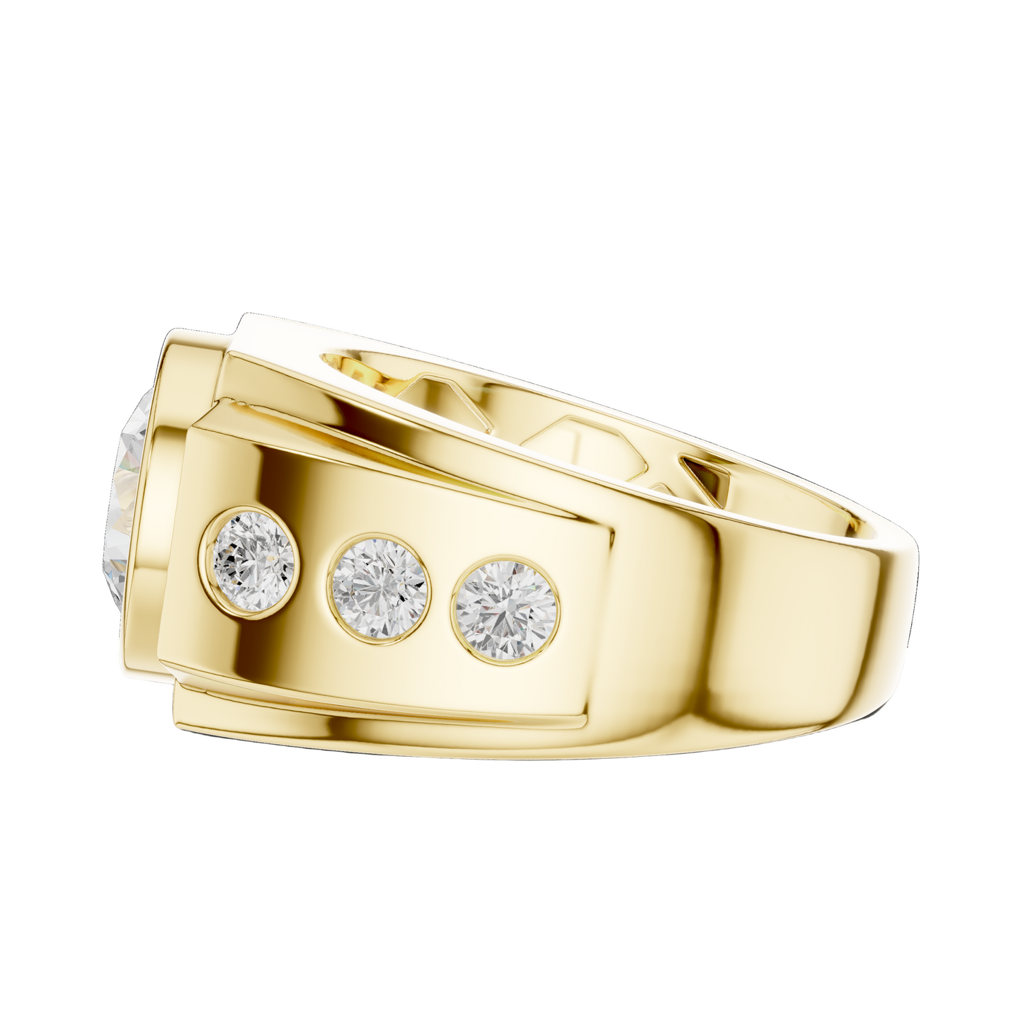 Bezel Signet Men's Ring