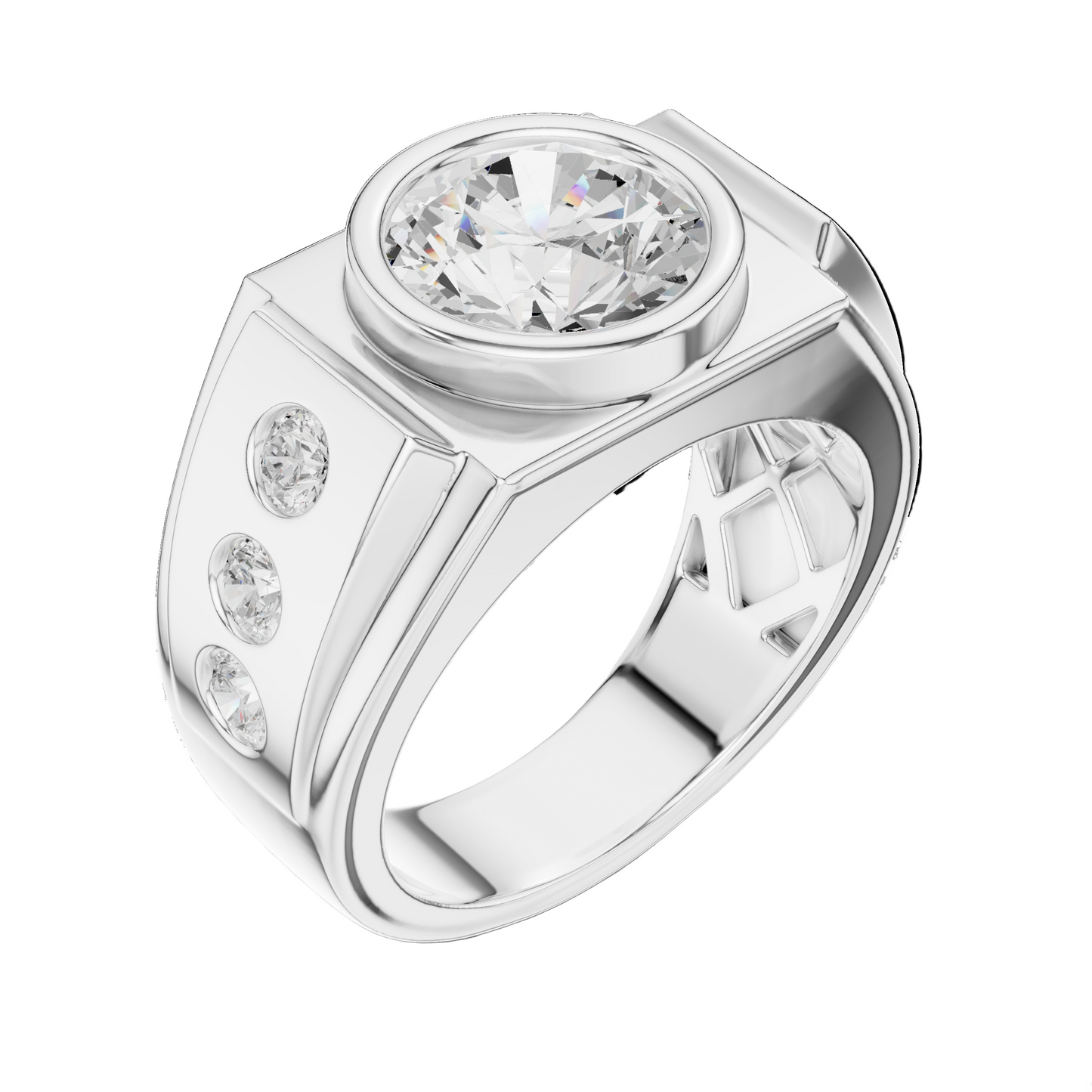 Bezel Signet Men's Ring