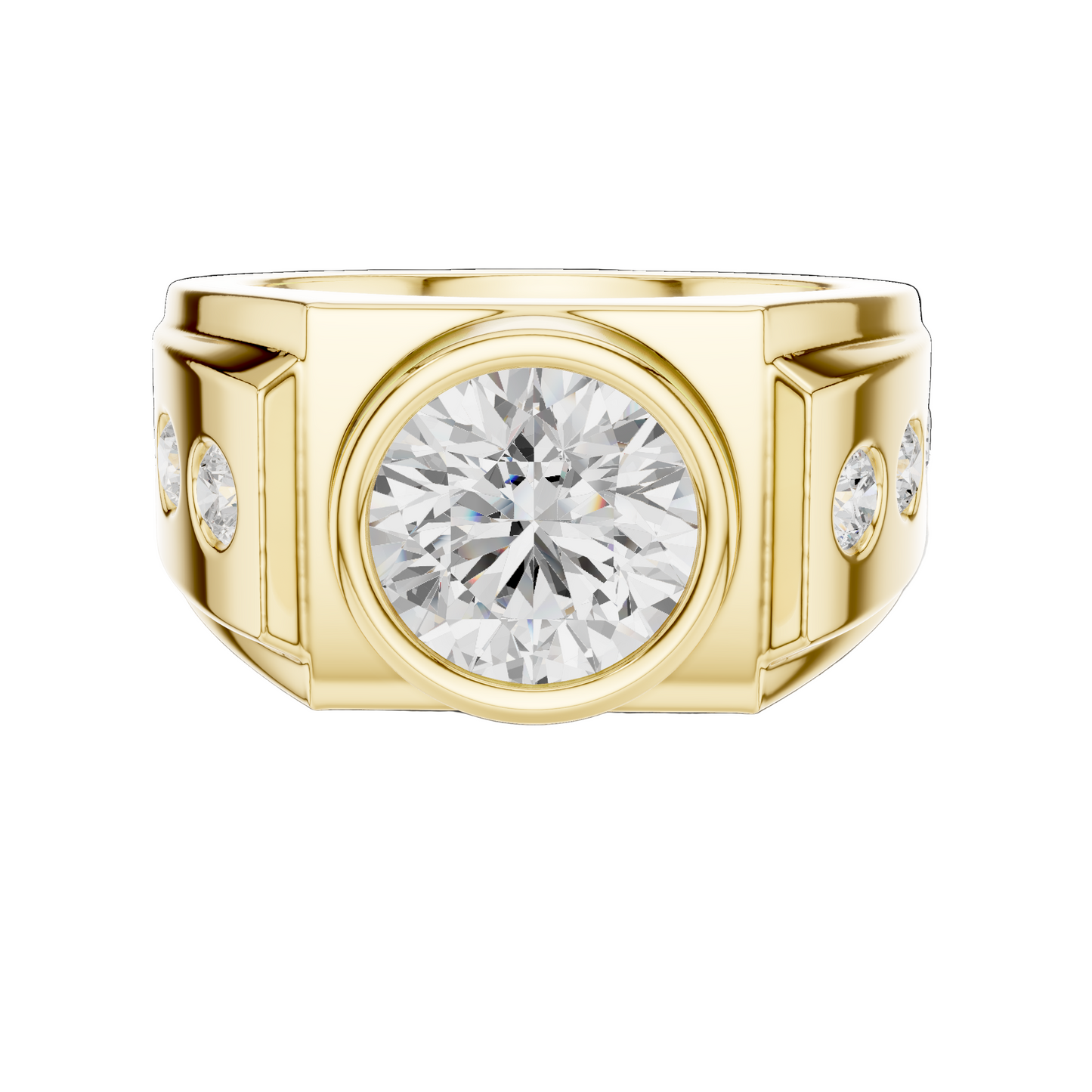 Bezel Signet Men's Ring