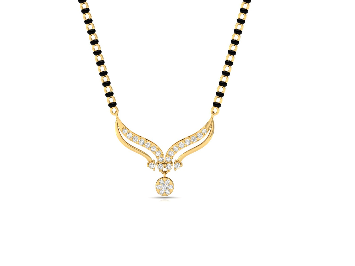 Path of Love Diamond Mangalsutra