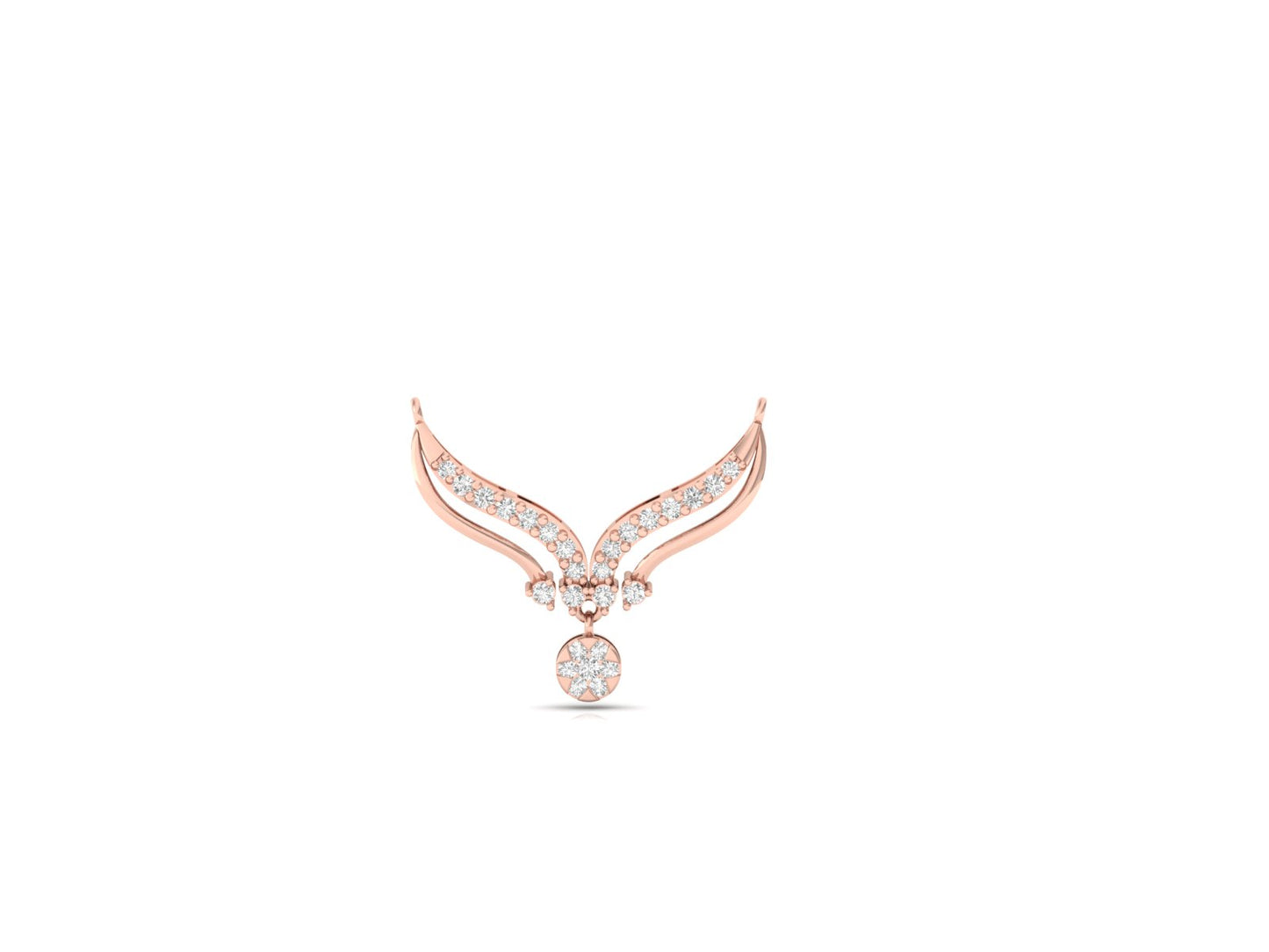 Path of Love Diamond Mangalsutra