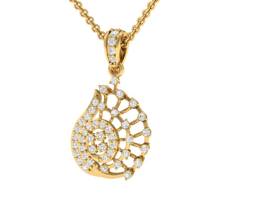 Sparkling Lamiro Diamond Pendant (without Chain)
