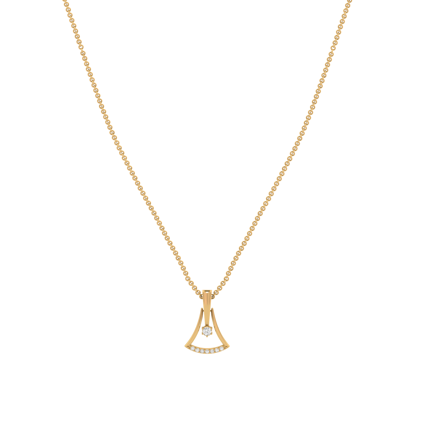 Graceful & Luminous Pendant (without Chain)