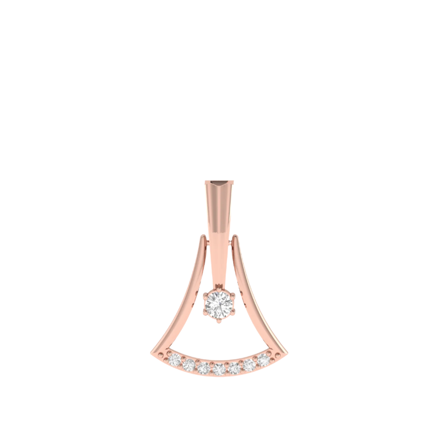 Graceful & Luminous Pendant (without Chain)