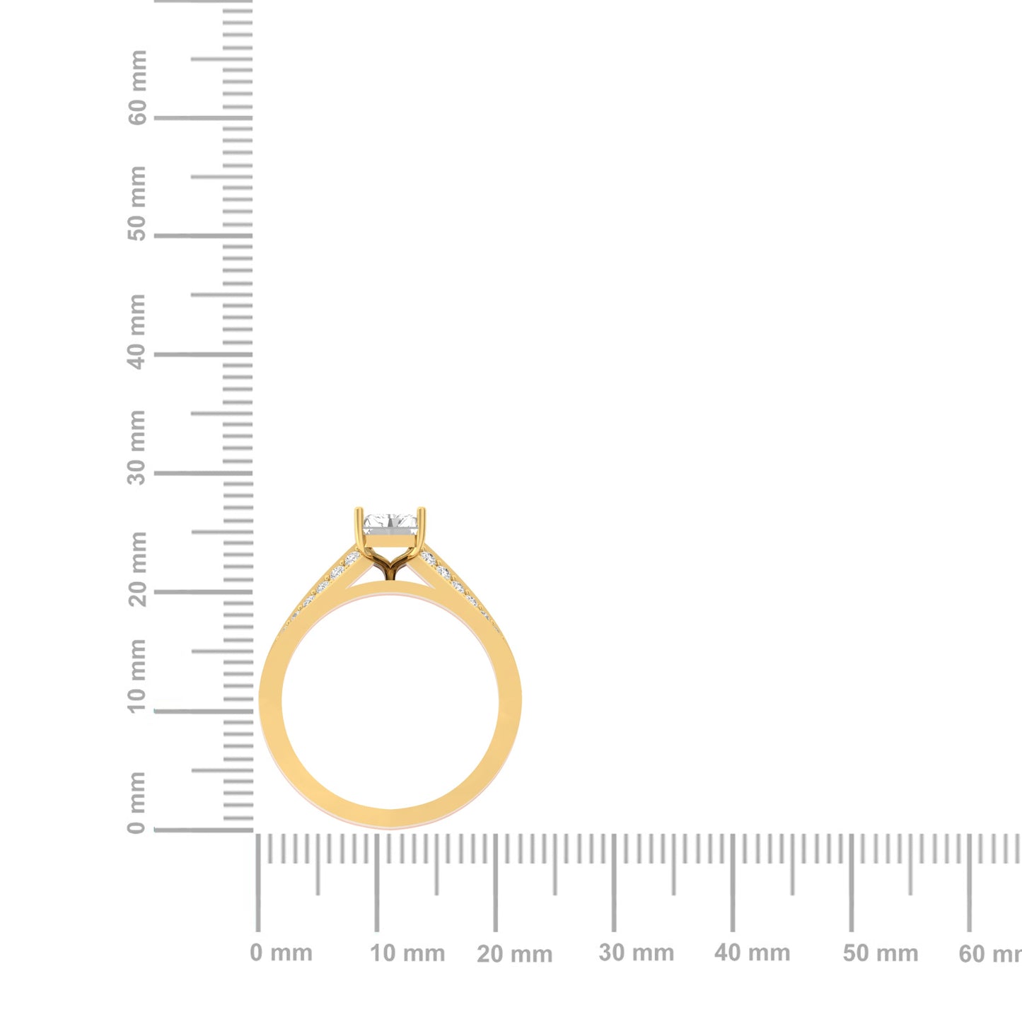1.50 Carat Radiant Cut Engagement Ring