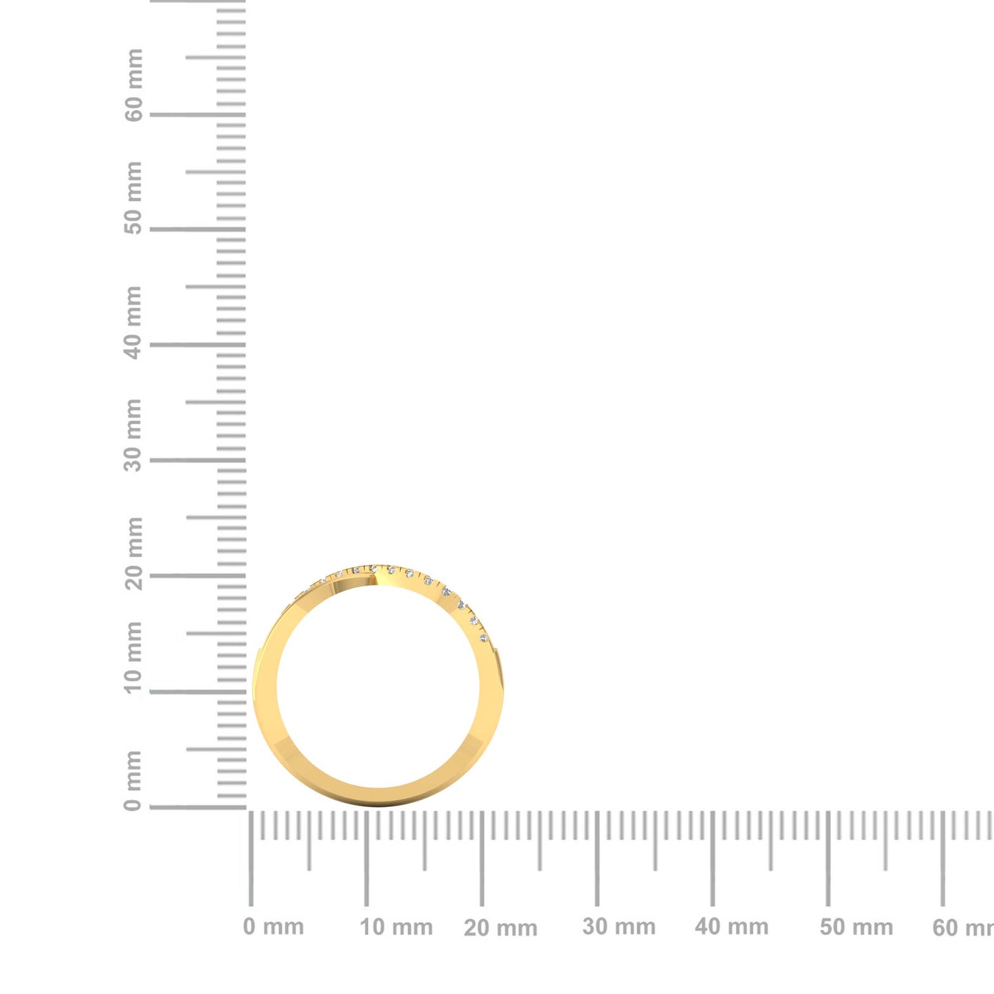 Swirl Diamond Band