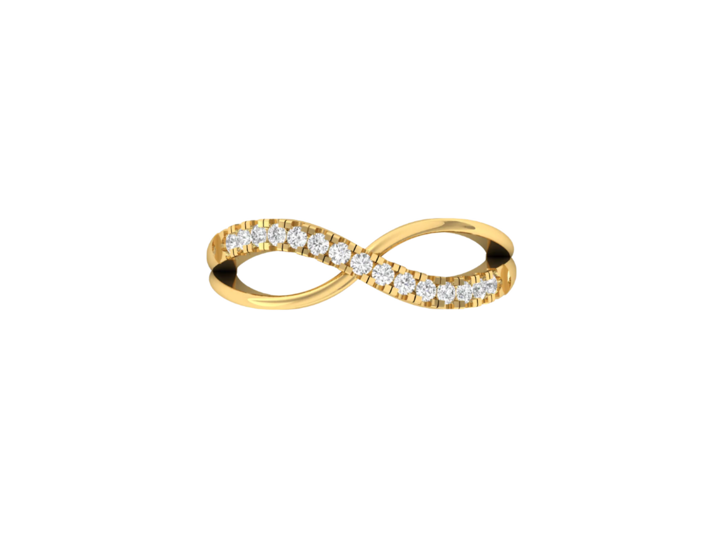 Swirl Diamond Band