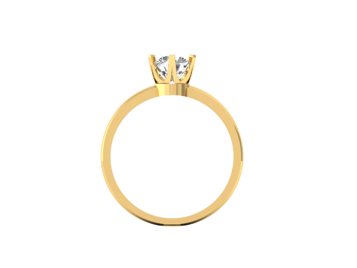 0.50 Carat Solitaire Classic Ring