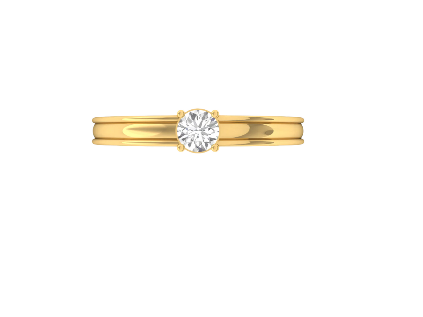 0.25 Carat Solitaire Diamond Ring