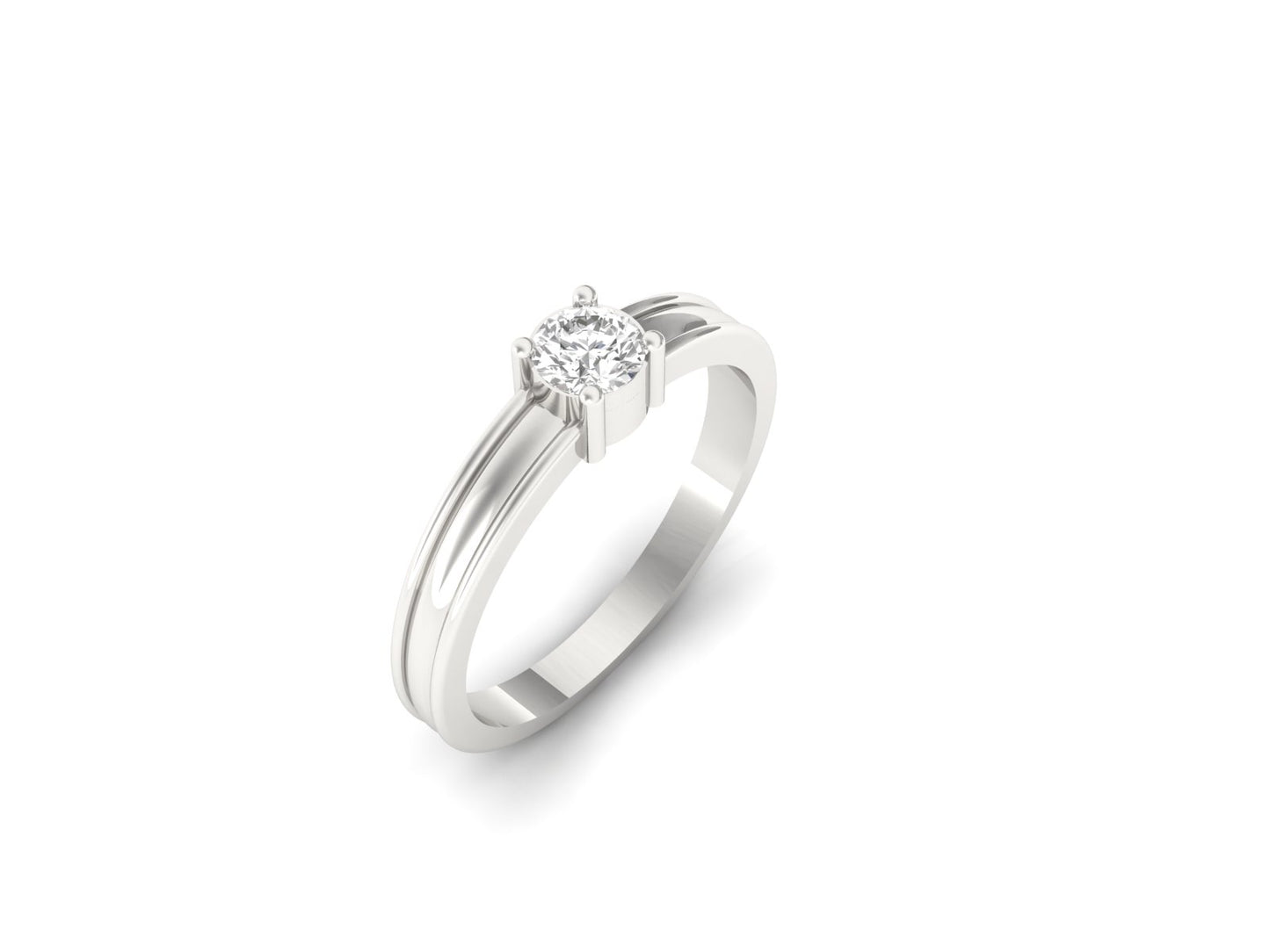 0.25 Carat Solitaire Diamond Ring
