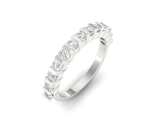 Half Round Eternity Band
