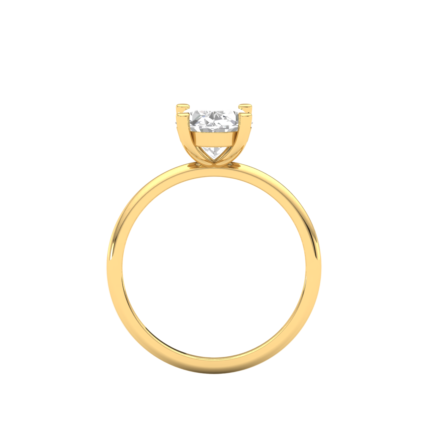 3.0 Carat Oval Diamond Ring
