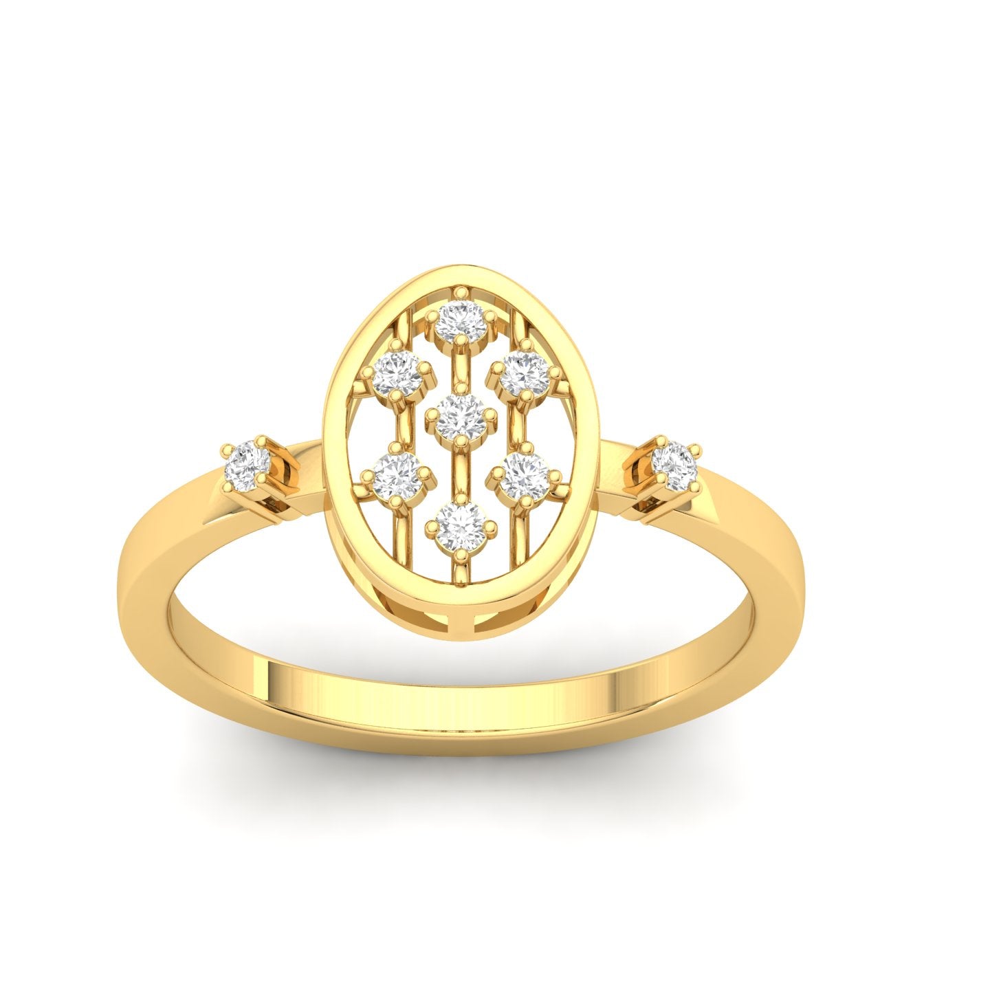 The Stargazer Diamond Ring