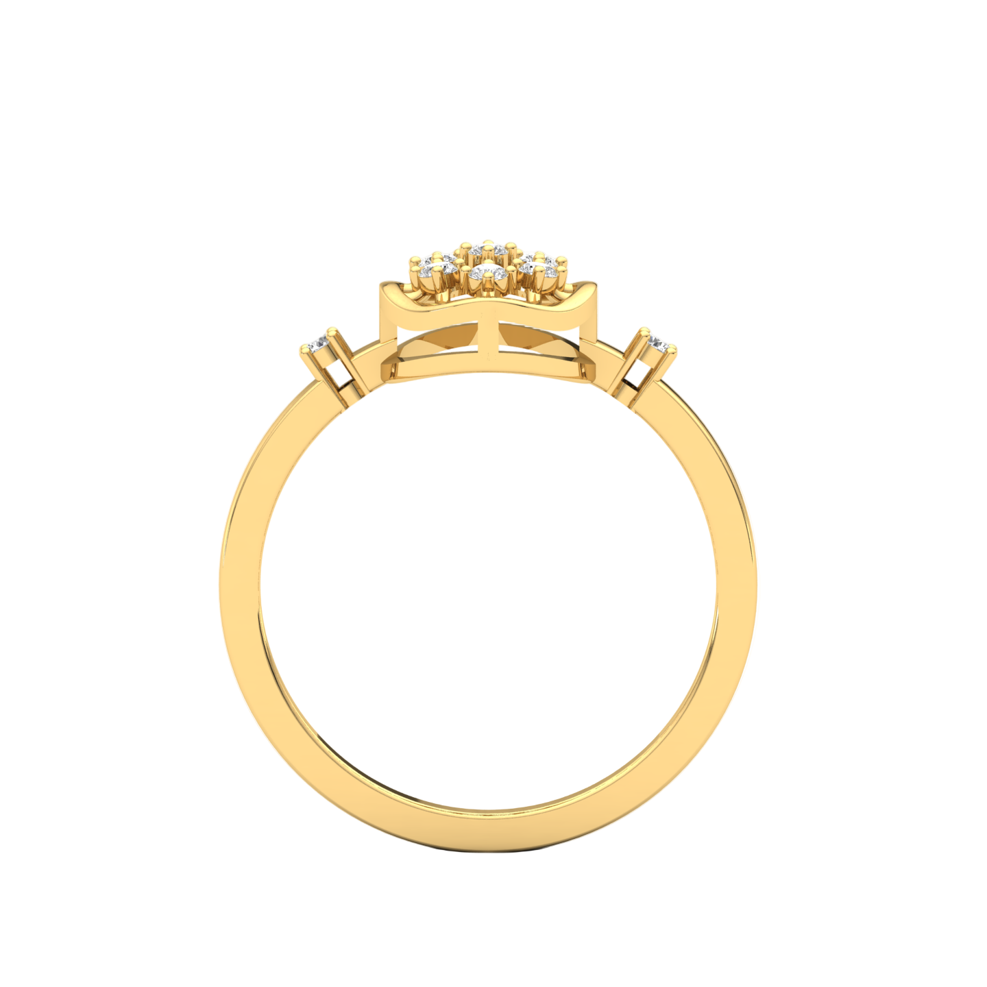 The Stargazer Diamond Ring