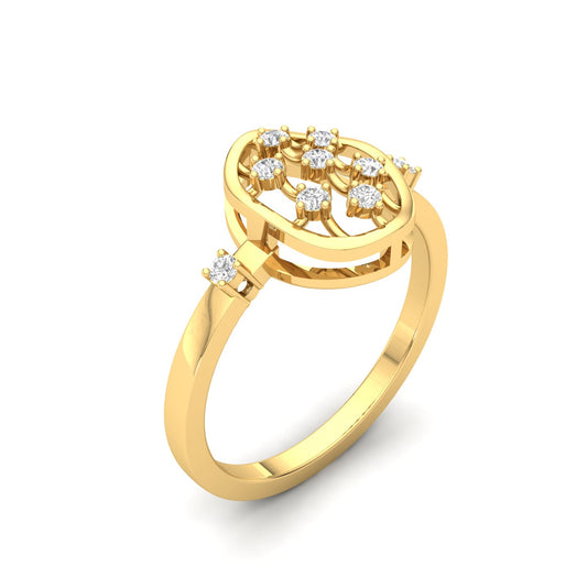 The Stargazer Diamond Ring