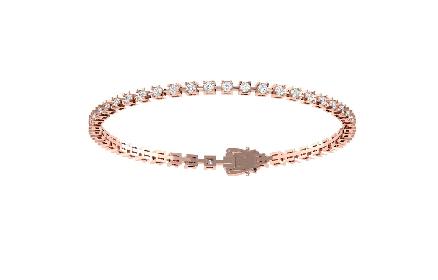 Sparkling Diamond Tennis Bracelet