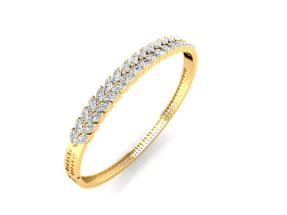 Marquise Elegance Gold Bracelet