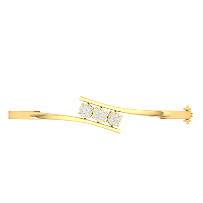Serenity Cluster Diamond Bracelet