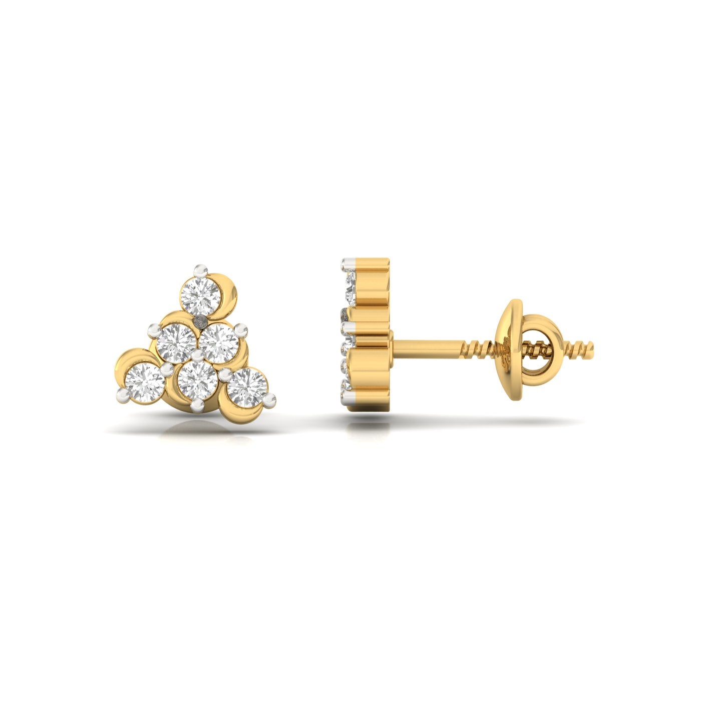 Shimmering Diamond Radiance Earrings