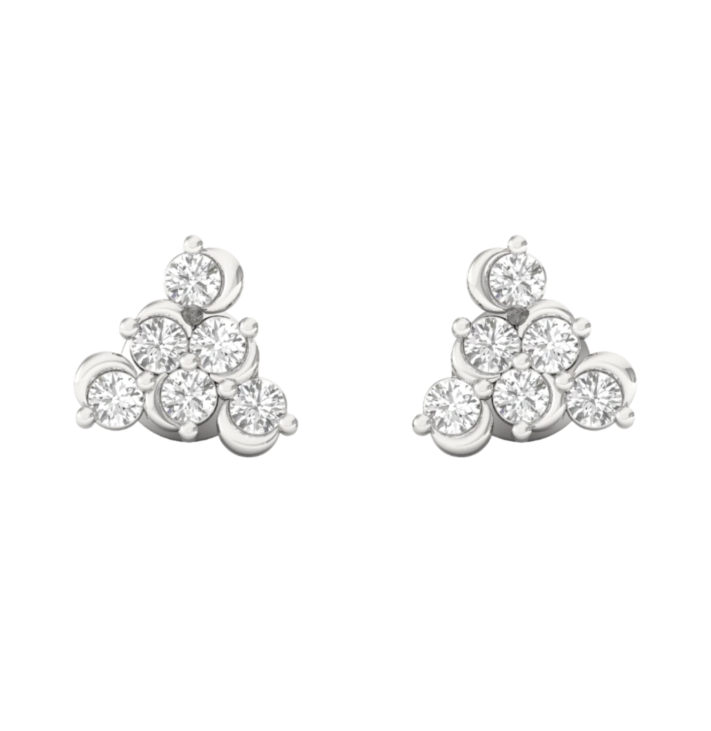 Shimmering Diamond Radiance Earrings