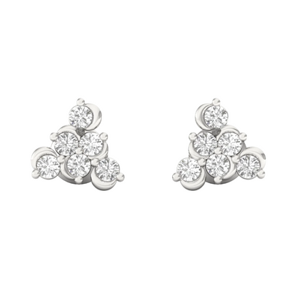 Shimmering Diamond Radiance Earrings