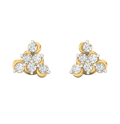 Shimmering Diamond Radiance Earrings