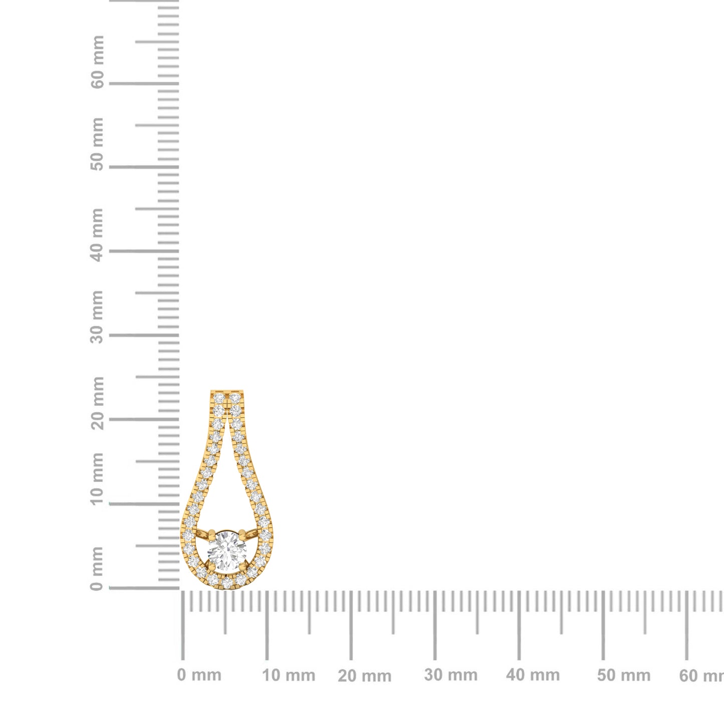 Dazzling Diamond Teardrop Earrings