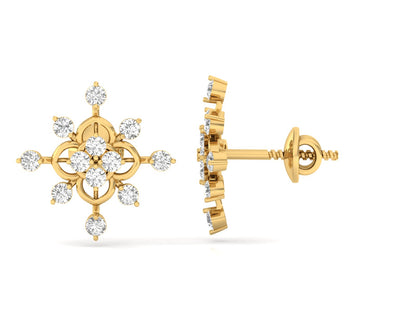 Lacy Diamond Earrings