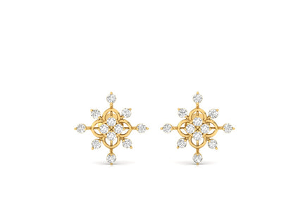 Lacy Diamond Earrings