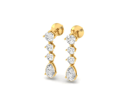 Elegant Pear Drop Earrings