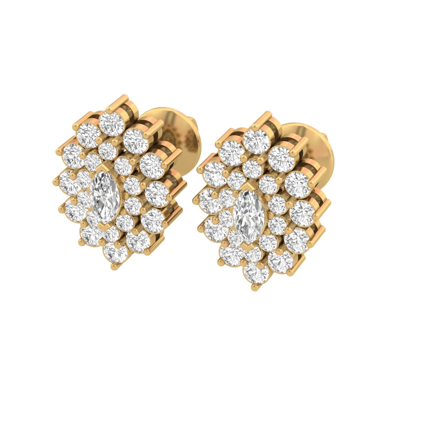 Sparkle Pop Diamond Studs