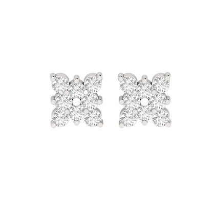Diamond Grid Studs