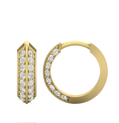 The Sparkle Track Hoops