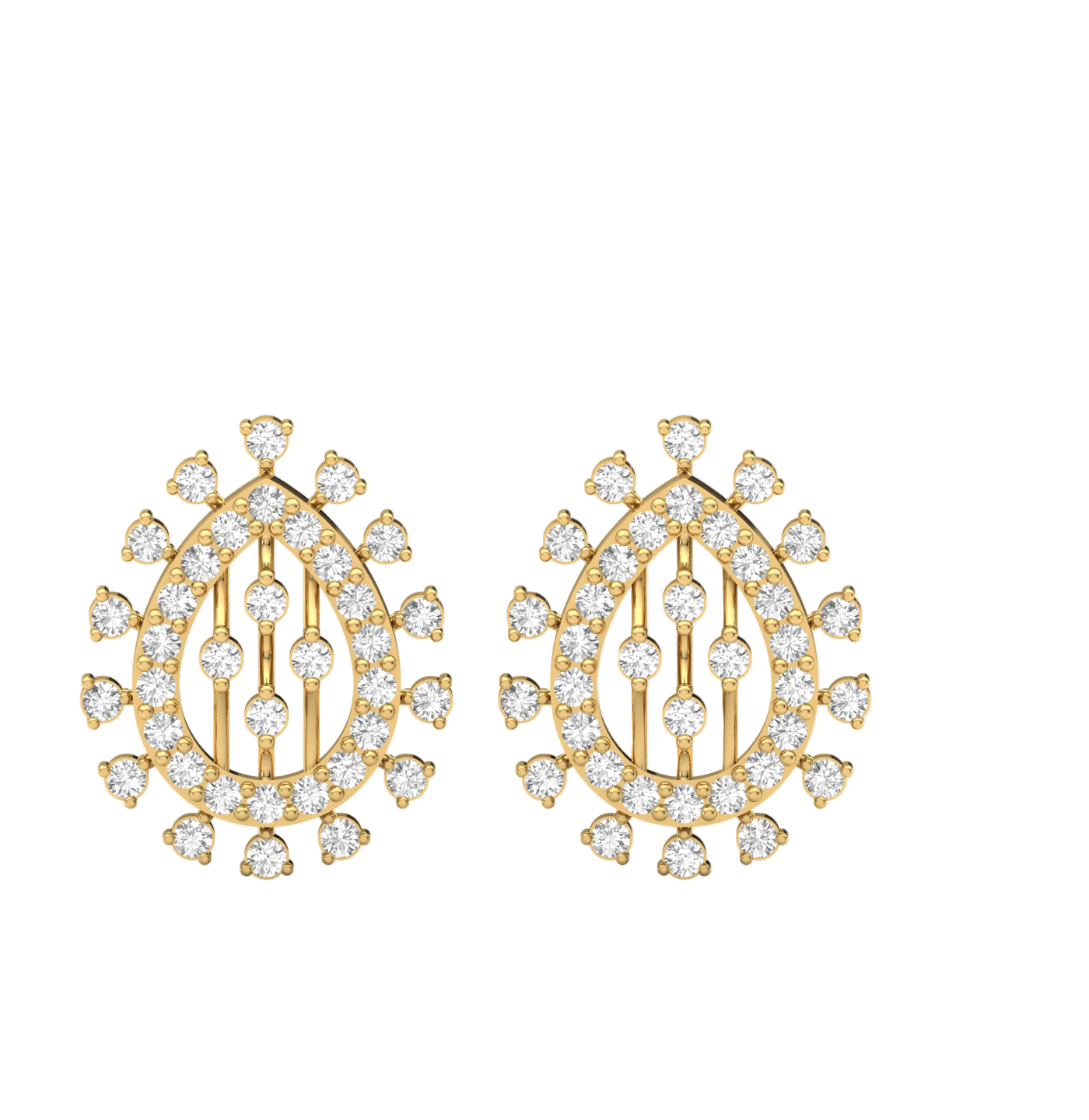 Celestial Teardrop Earrings